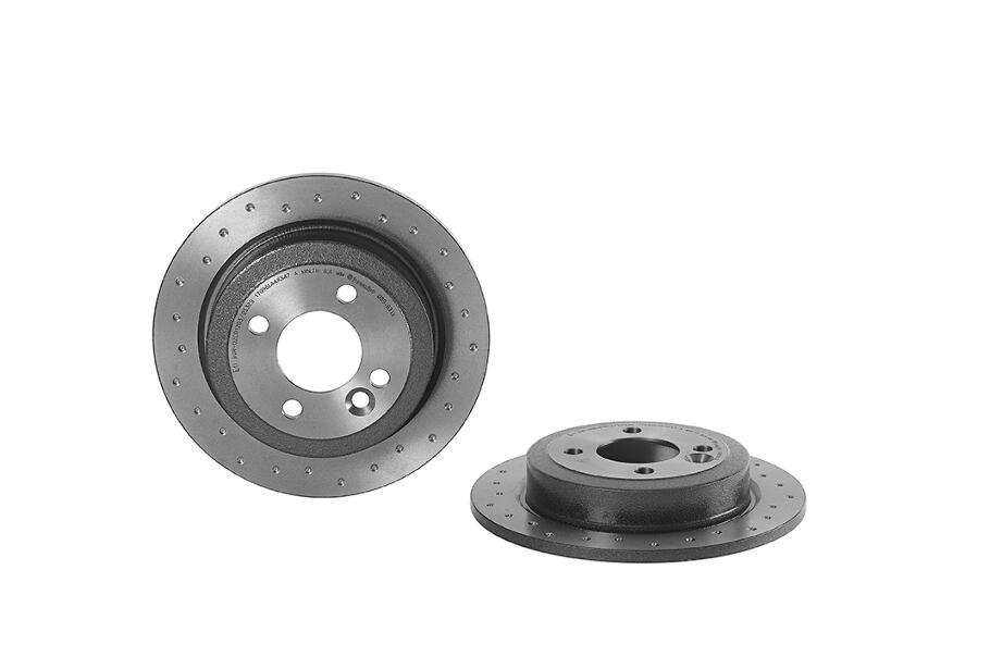 Mini Brakes Kit - Pads & Rotors Front and Rear (276mm/259mm) (Xtra) (Low-Met) 34356778175 - Brembo 3724572KIT